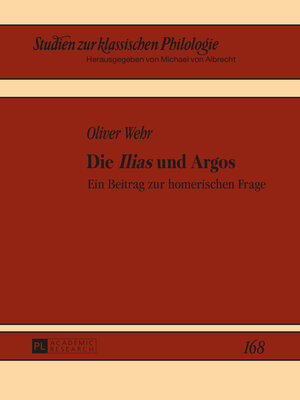 cover image of Die «Ilias» und Argos